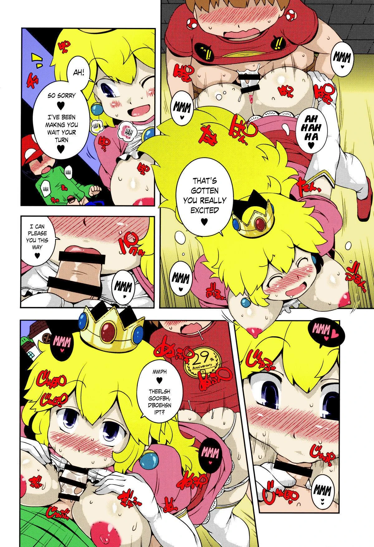 Super Bitch World – Super Mario Brothers porn comic picture 11