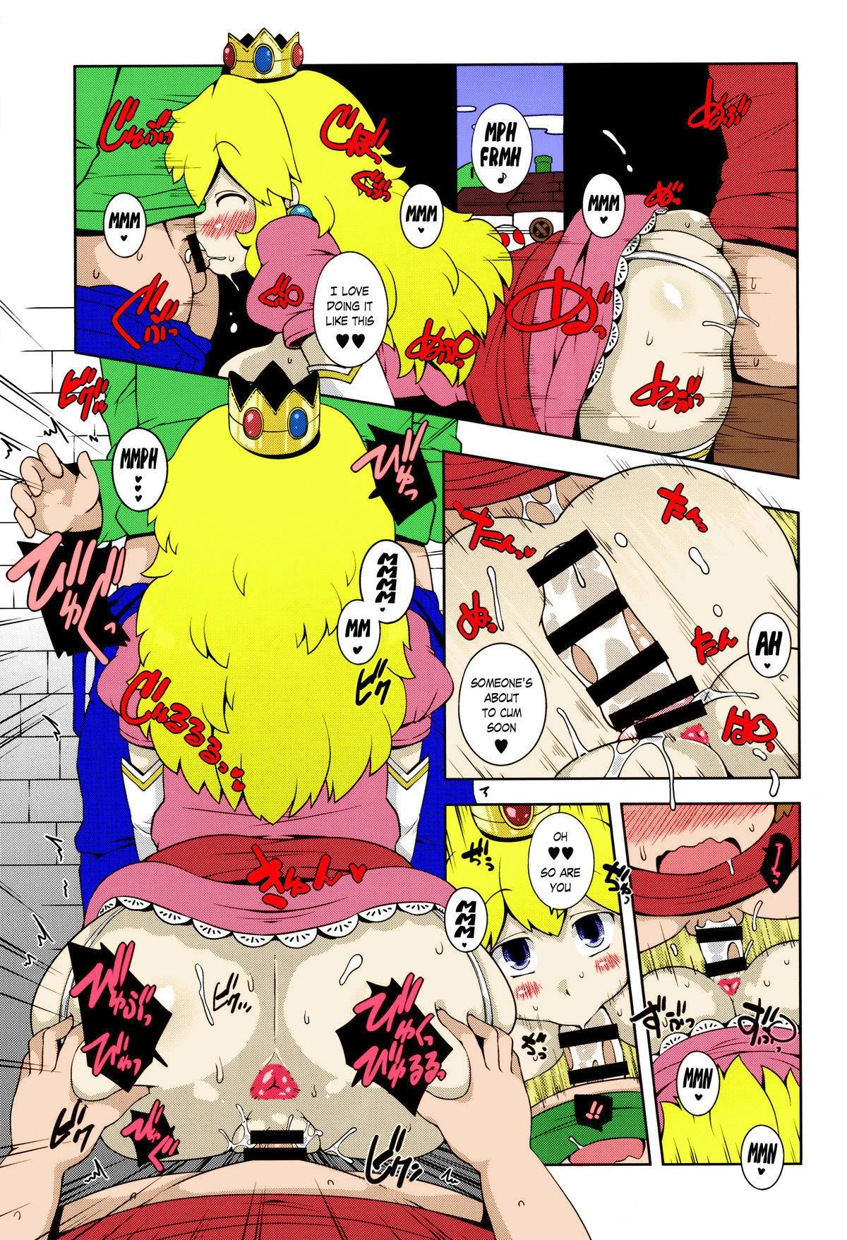 Super Bitch World – Super Mario Brothers porn comic picture 12