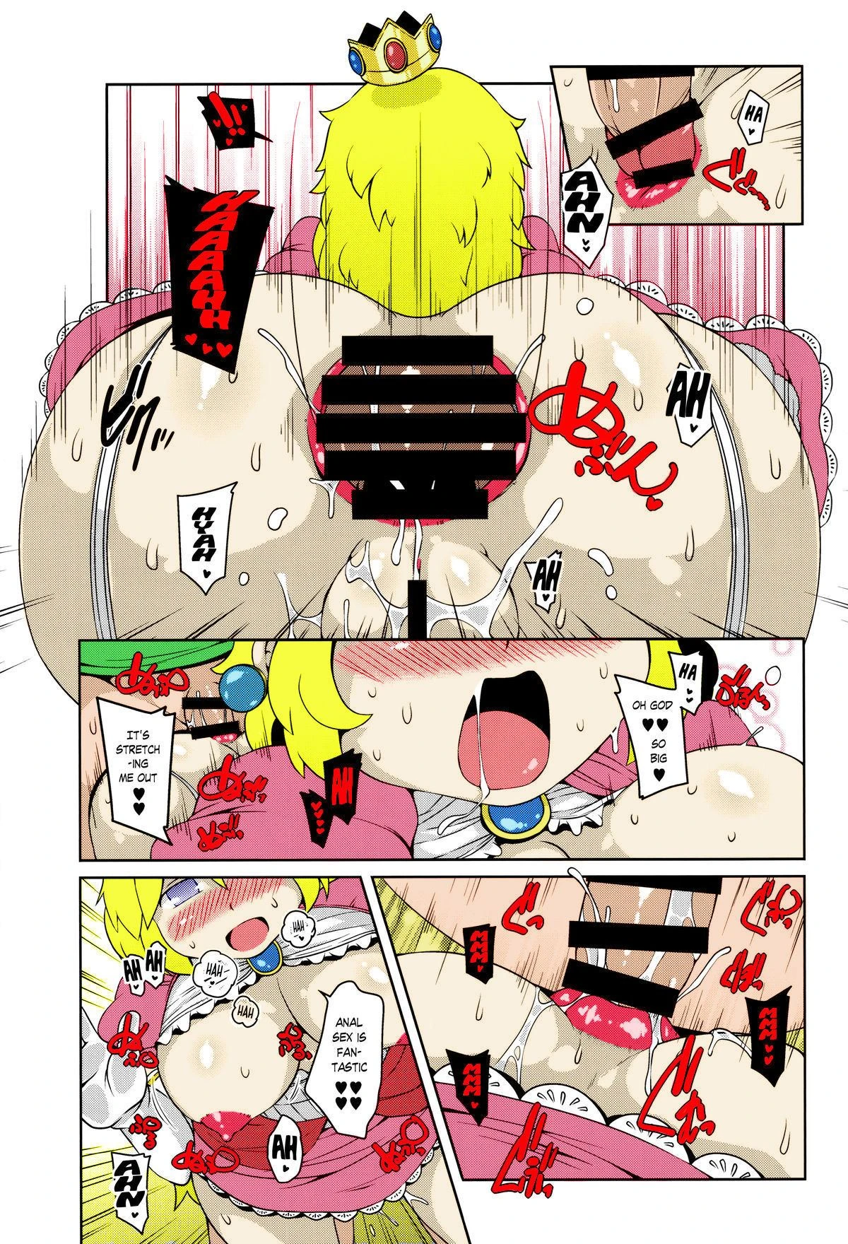 Super Bitch World – Super Mario Brothers porn comic picture 14