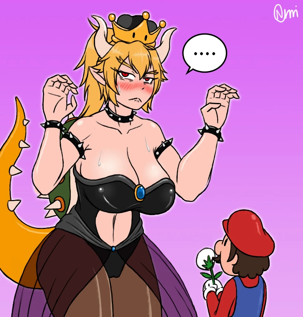 Super crown bowser porn comic picture 3
