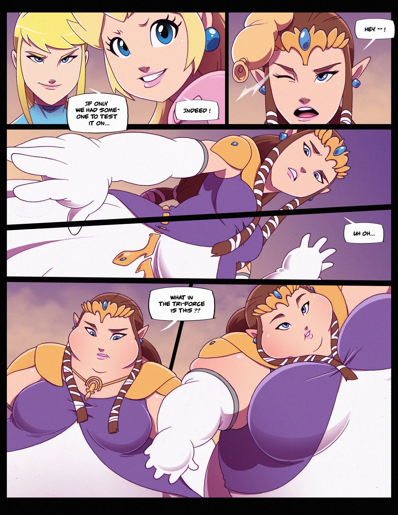 Super Smash Bros Balloon porn comic picture 2