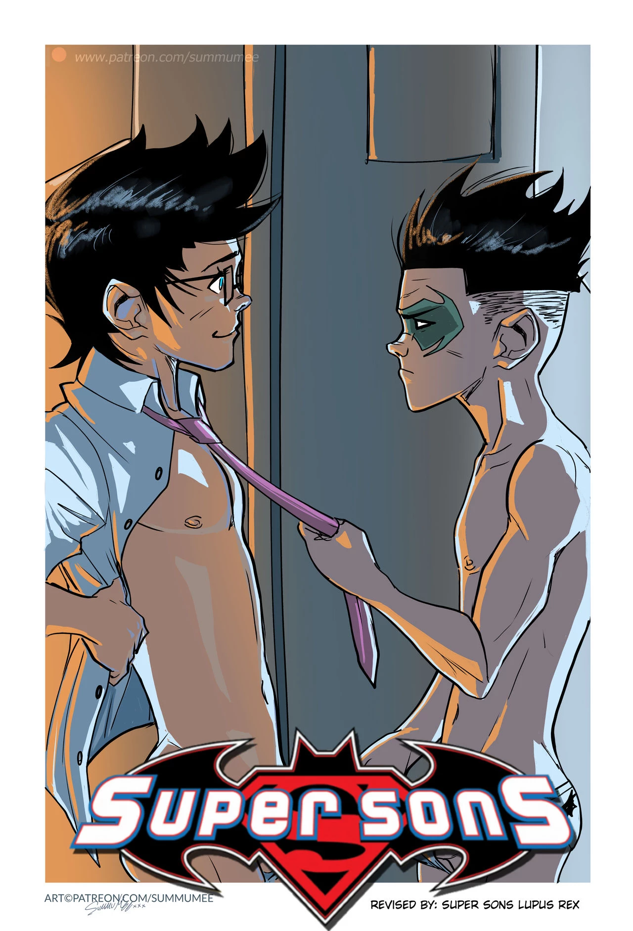 Super Sons: My Best Friend porn comic picture 1