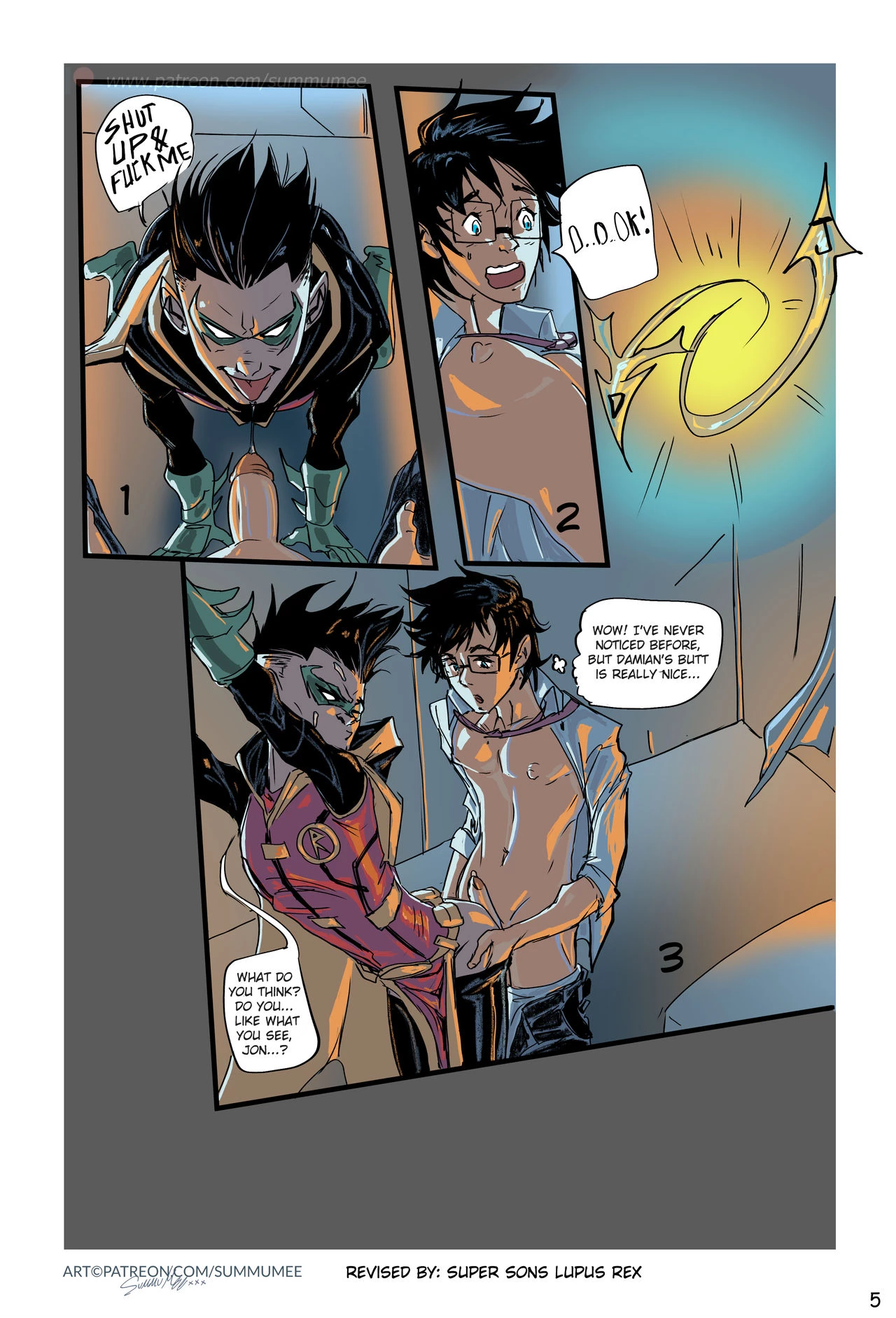 Super Sons: My Best Friend porn comic picture 11