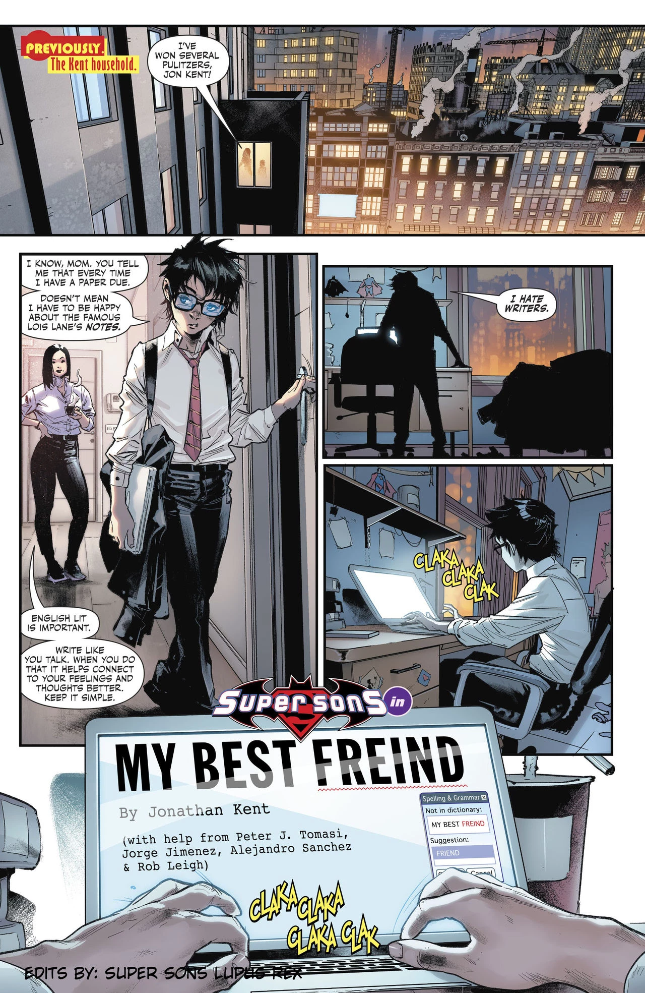 Super Sons: My Best Friend porn comic picture 2