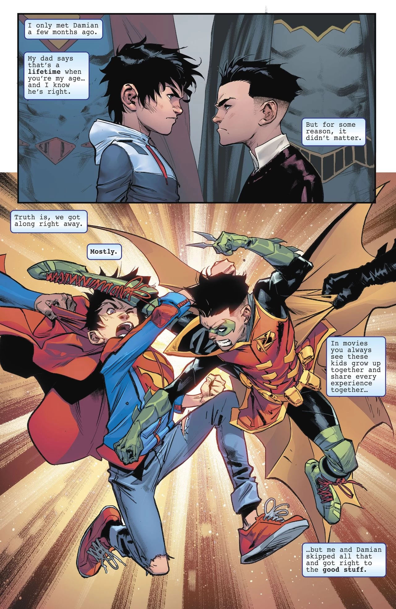 Super Sons: My Best Friend porn comic picture 3