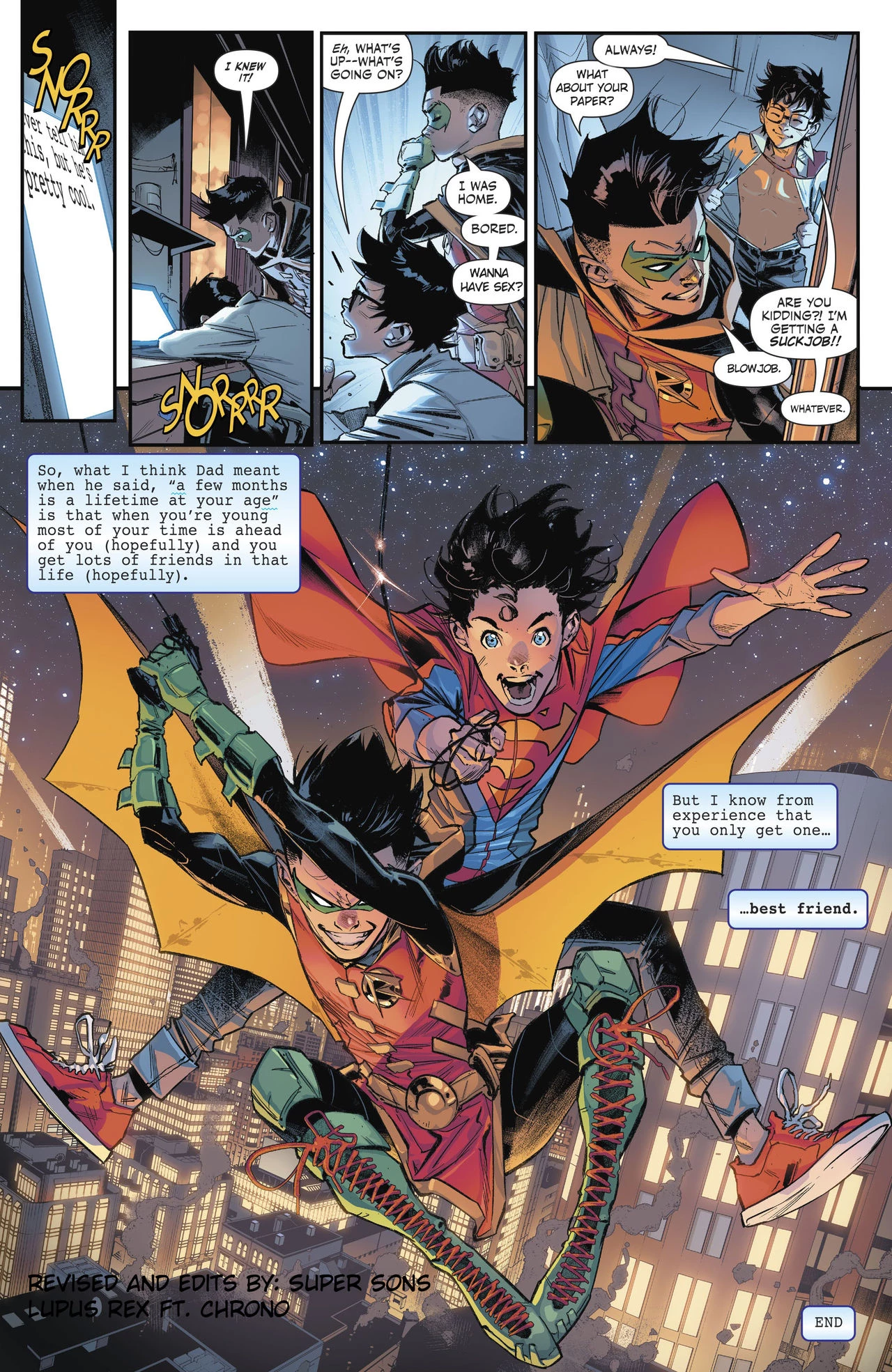 Super Sons: My Best Friend porn comic picture 5