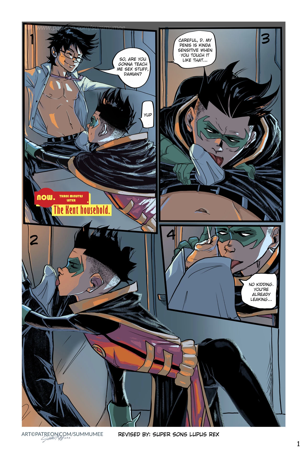 Super Sons: My Best Friend porn comic picture 7