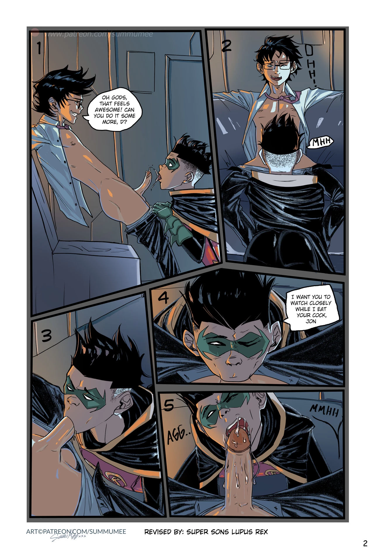 Super Sons: My Best Friend porn comic picture 8