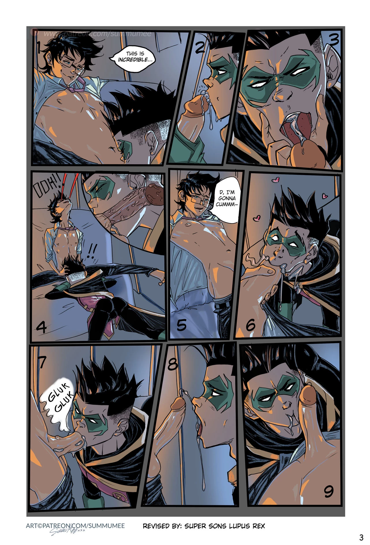 Super Sons: My Best Friend porn comic picture 9
