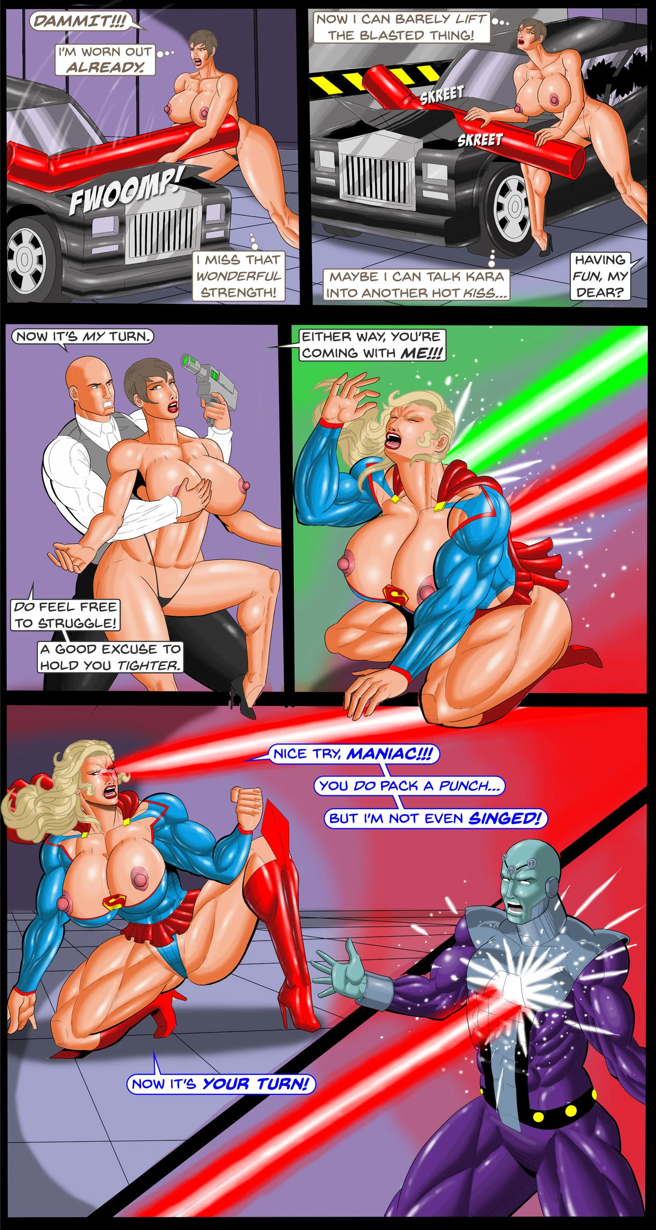 Supergirl Unbound porn comic picture 18