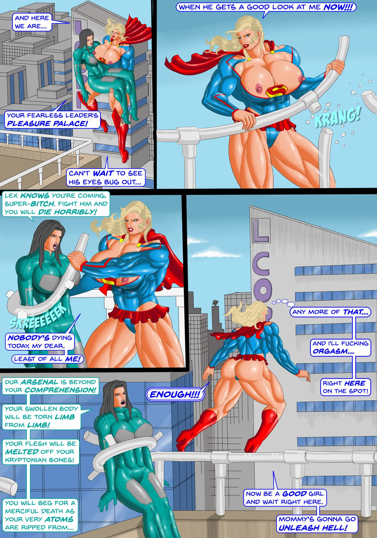 Supergirl Unbound porn comic picture 3