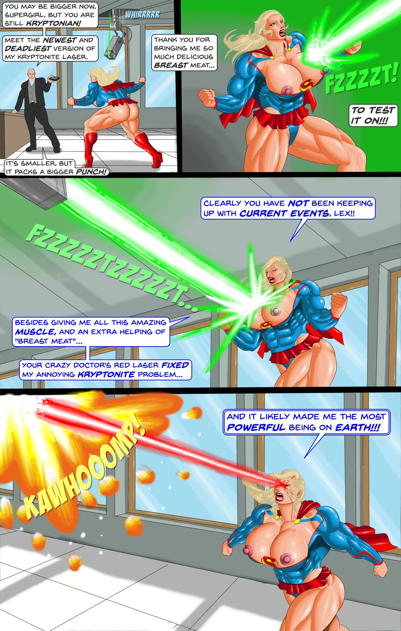 Supergirl Unbound porn comic picture 5