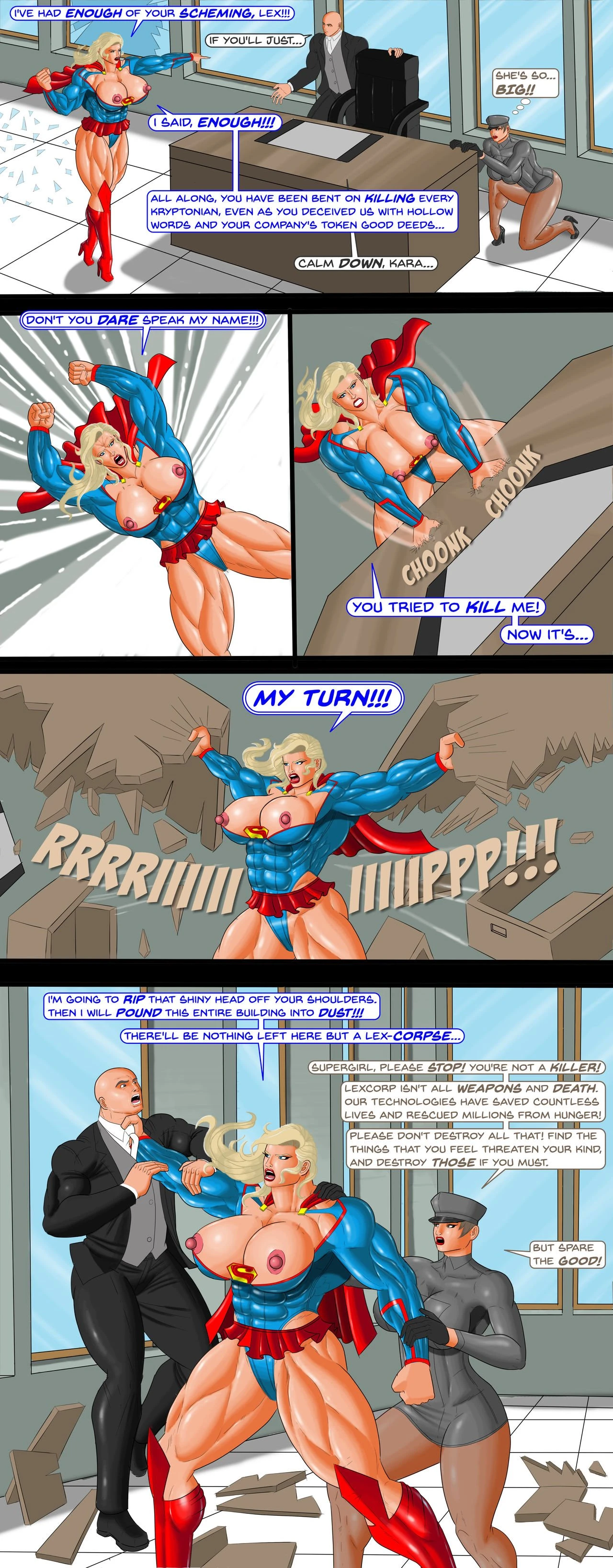 Supergirl Unbound porn comic picture 6