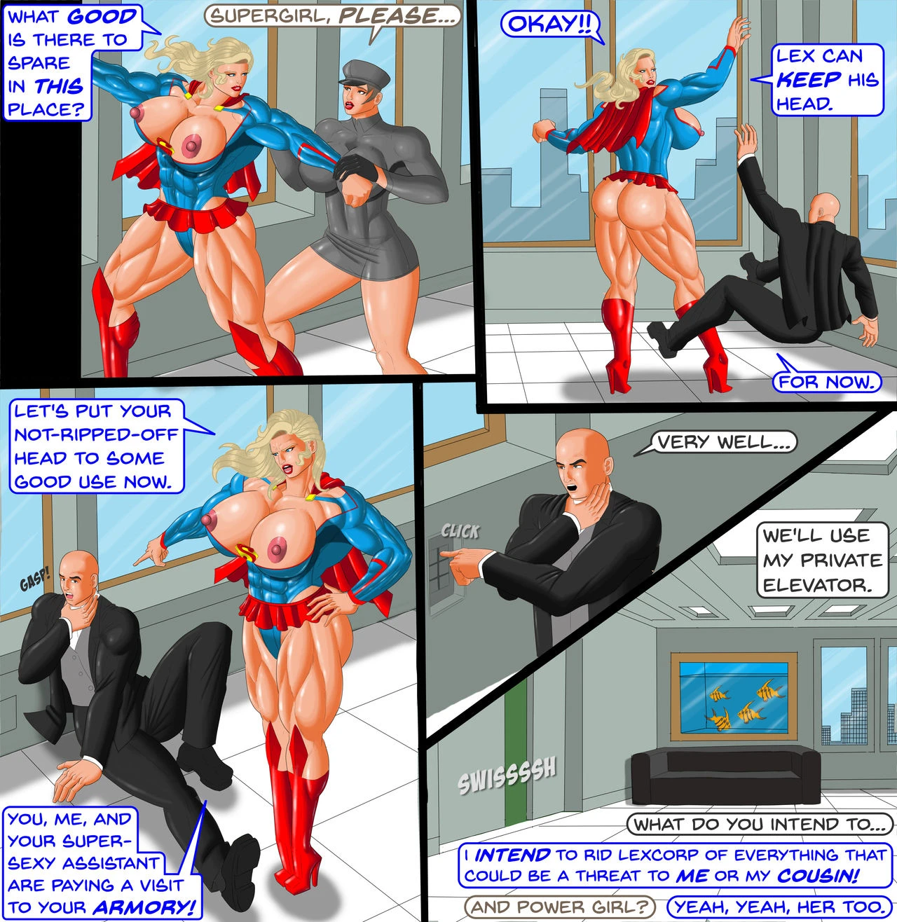 Supergirl Unbound porn comic picture 7
