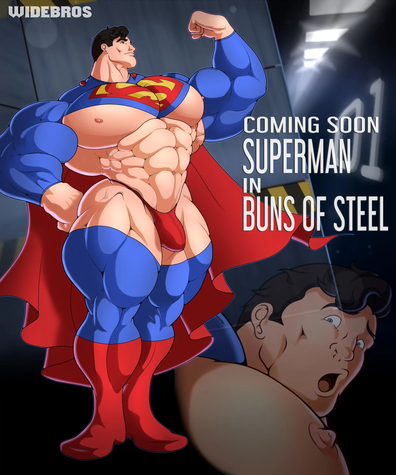 Superman in Buns of Steel porn comic picture 1
