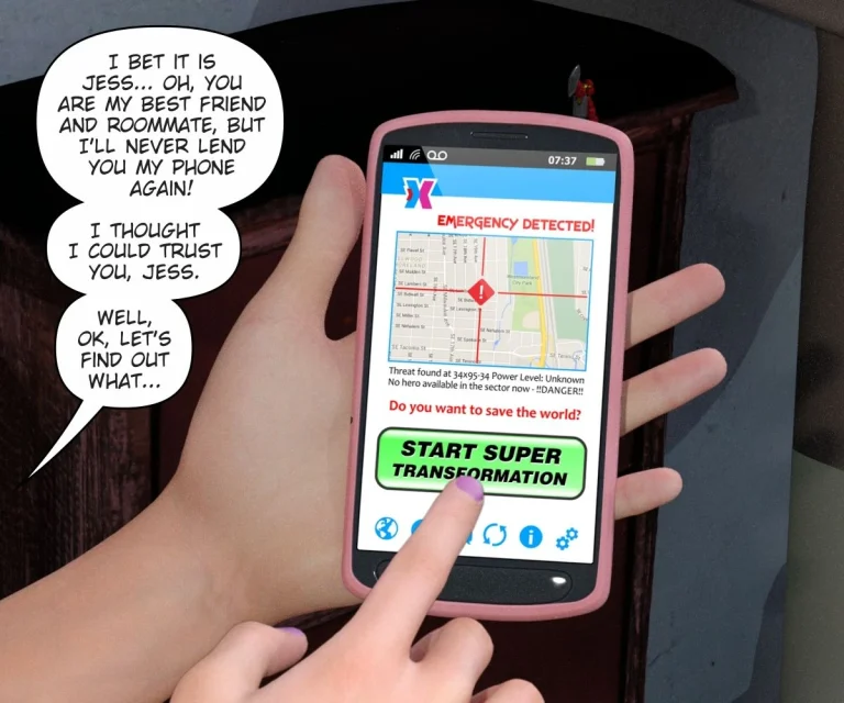 SuperPower X porn comic picture 5