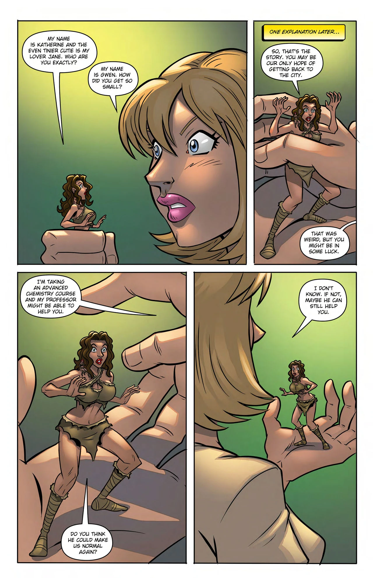 Survival of the Smallest 2 porn comic picture 15