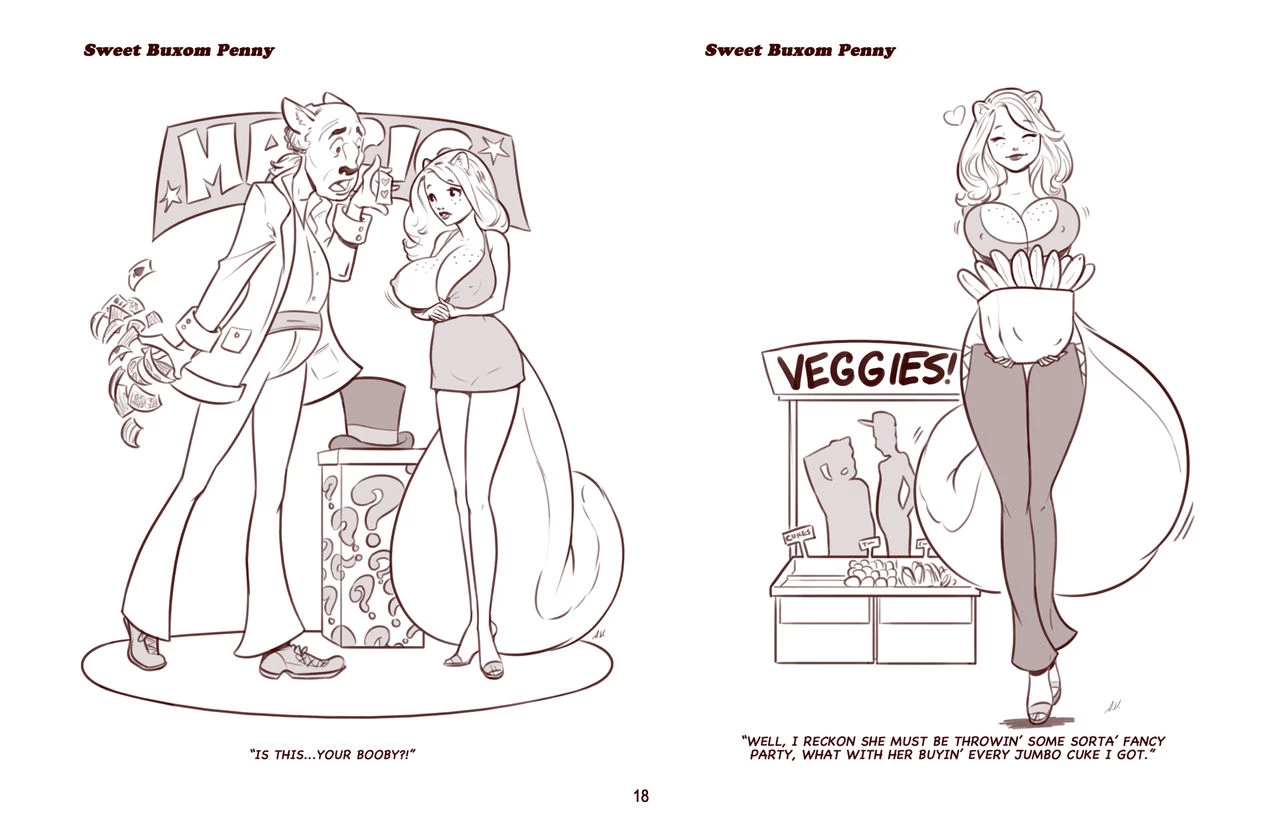 Sweet Buxom Penny Cartoons porn comic picture 19