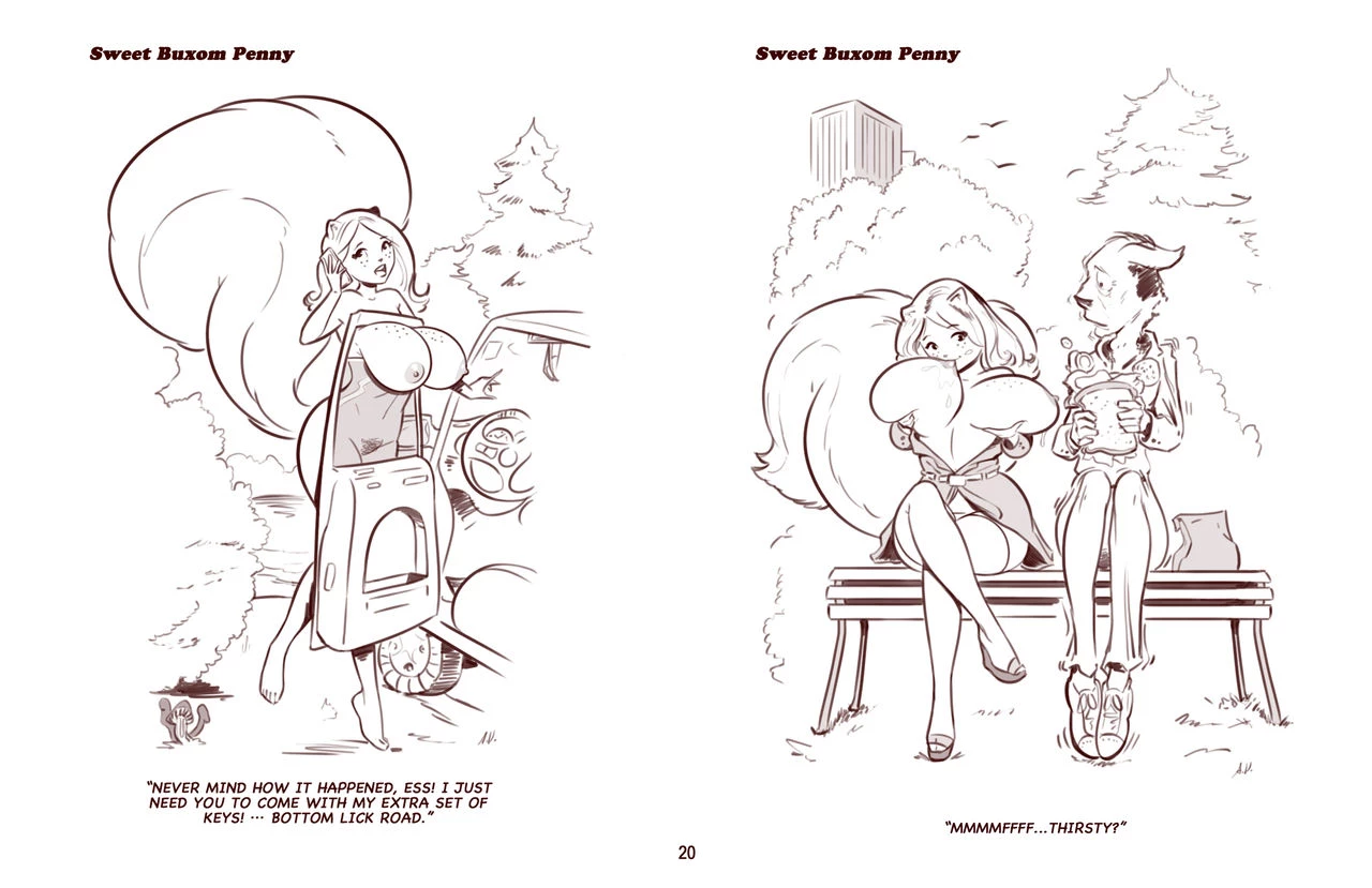 Sweet Buxom Penny Cartoons porn comic picture 21