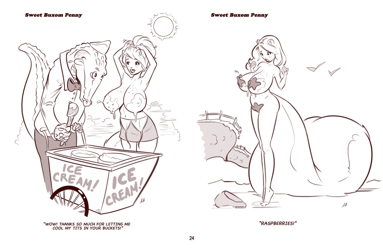 Sweet Buxom Penny Cartoons porn comic picture 25