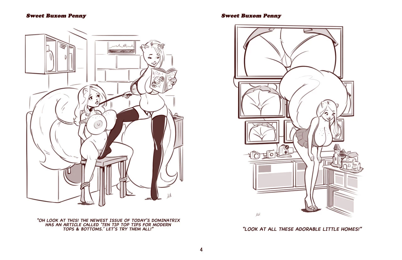 Sweet Buxom Penny Cartoons porn comic picture 5