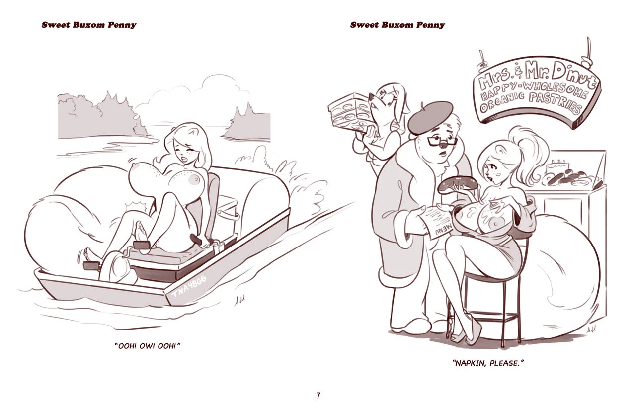 Sweet Buxom Penny Cartoons porn comic picture 8