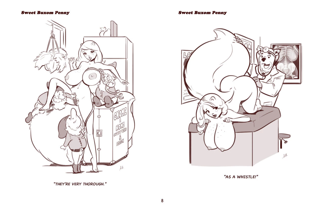 Sweet Buxom Penny Cartoons porn comic picture 9