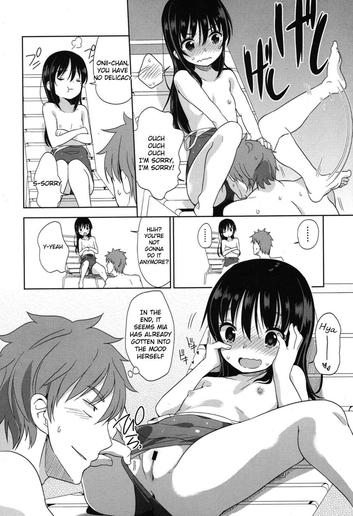 Swimsuit Study! | Mizugi de Obenkyou porn comic picture 14