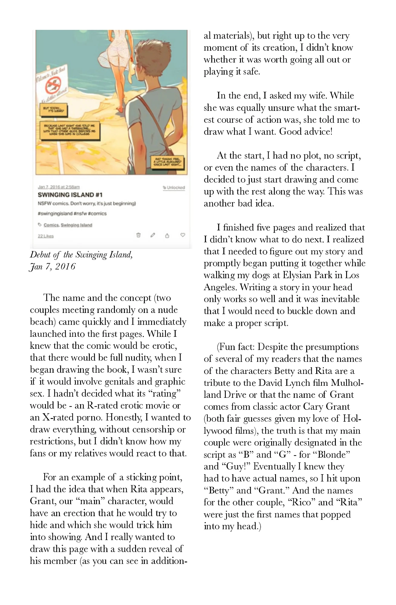 Swinging Island 4 porn comic picture 32