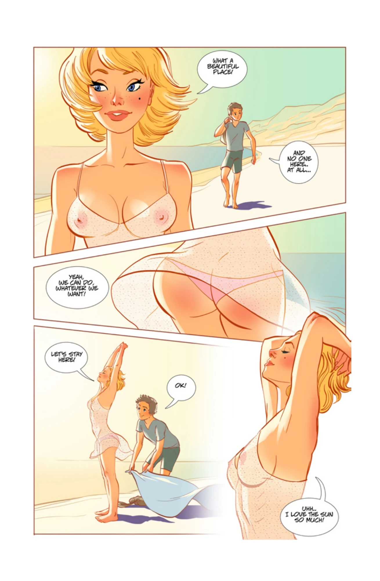 Swinging Island 4 porn comic picture 39
