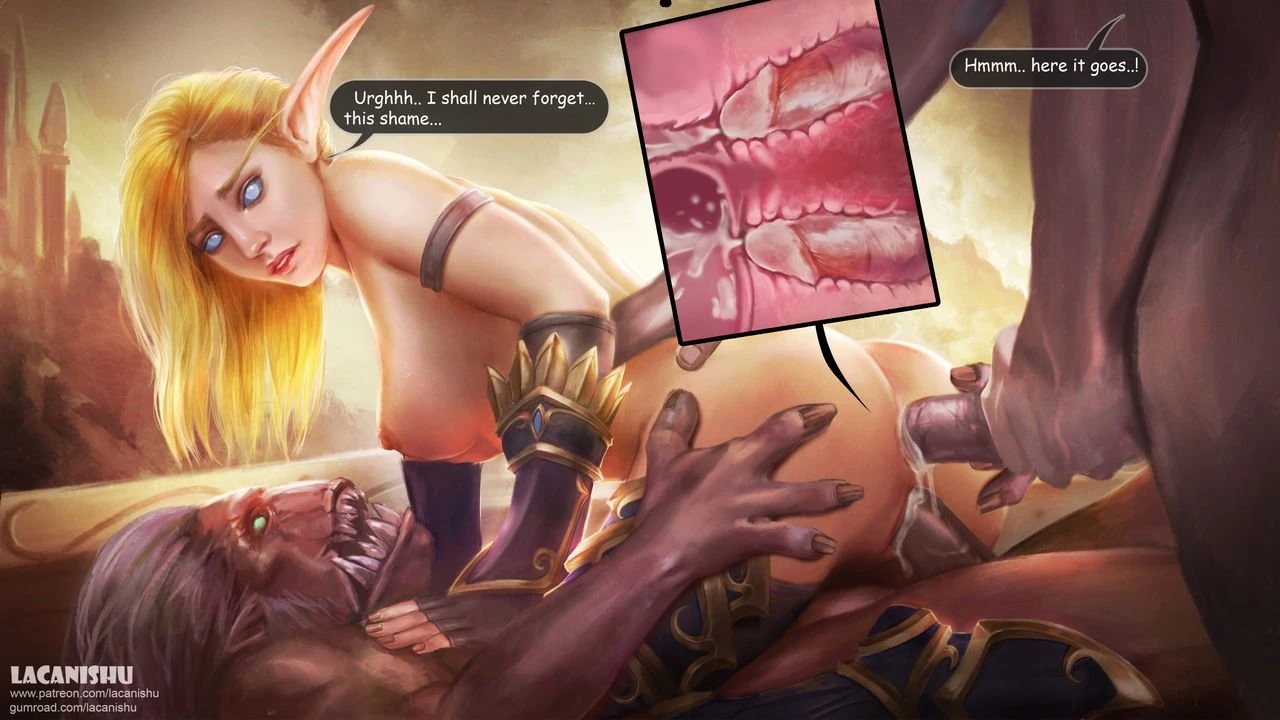 Sylvanas Fall of Ranger porn comic picture 15