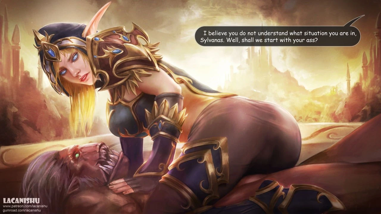 Sylvanas Fall of Ranger porn comic picture 3