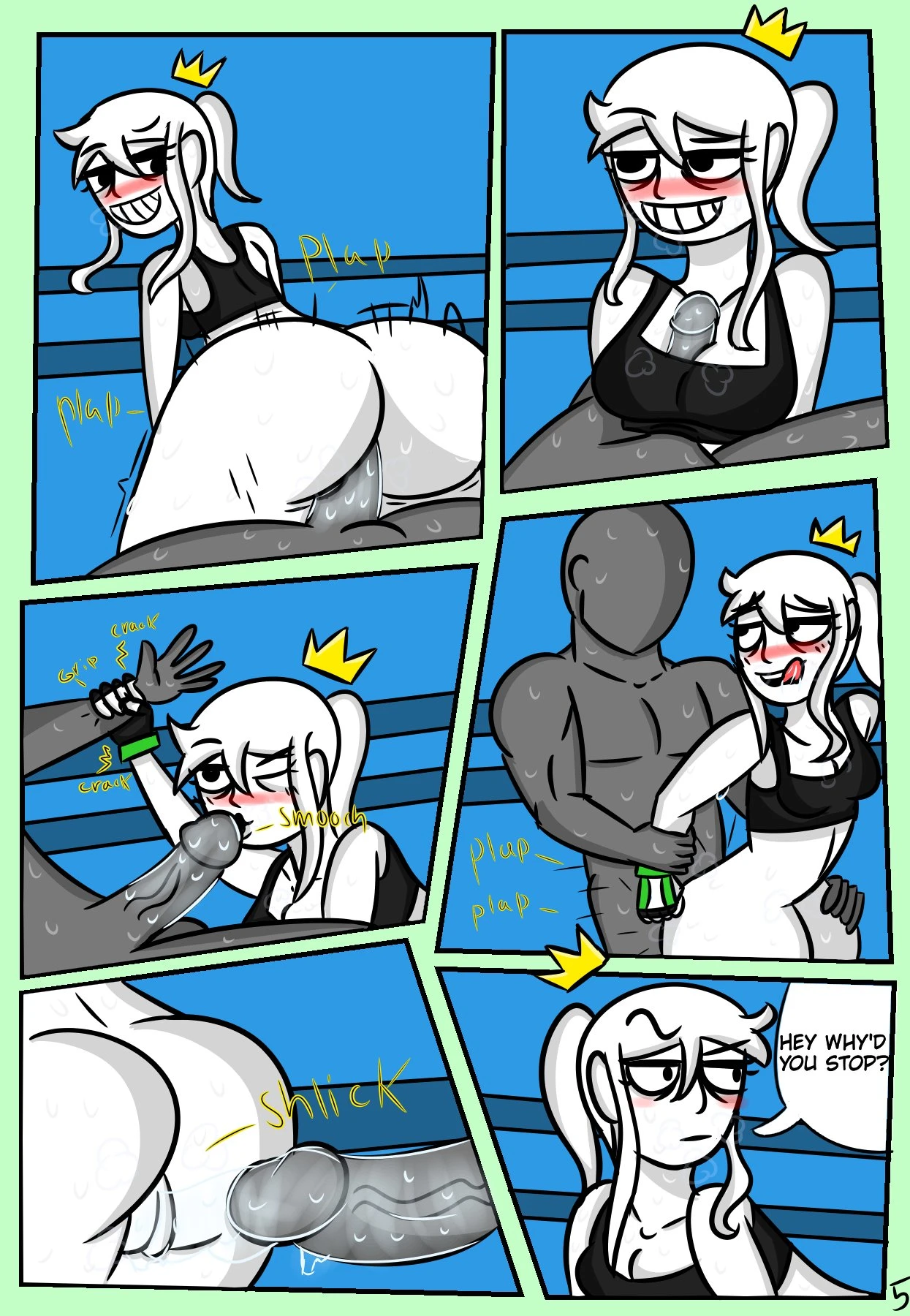 Tabbed Out porn comic picture 6