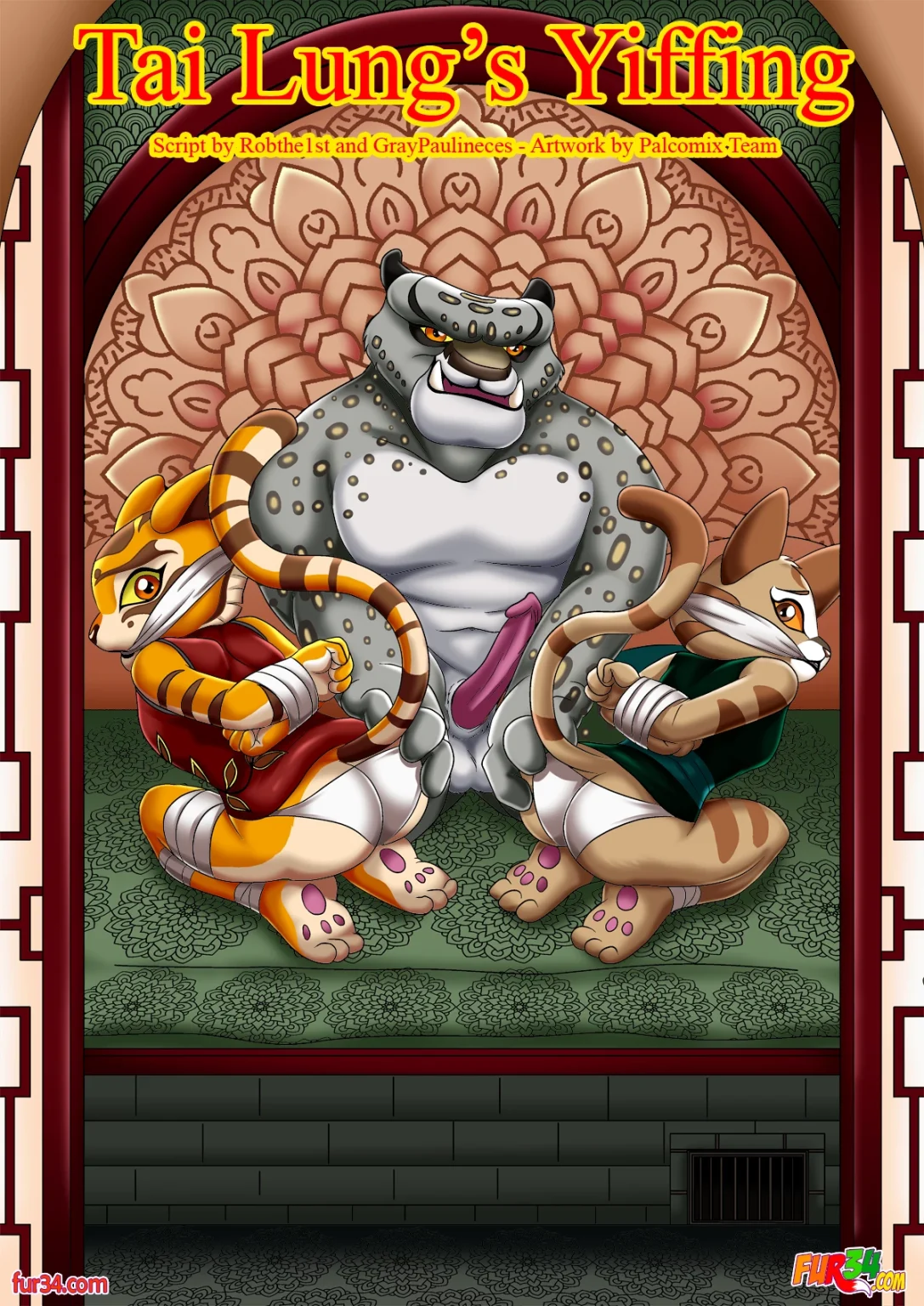 Tai Lung's Yiffing porn comic picture 1