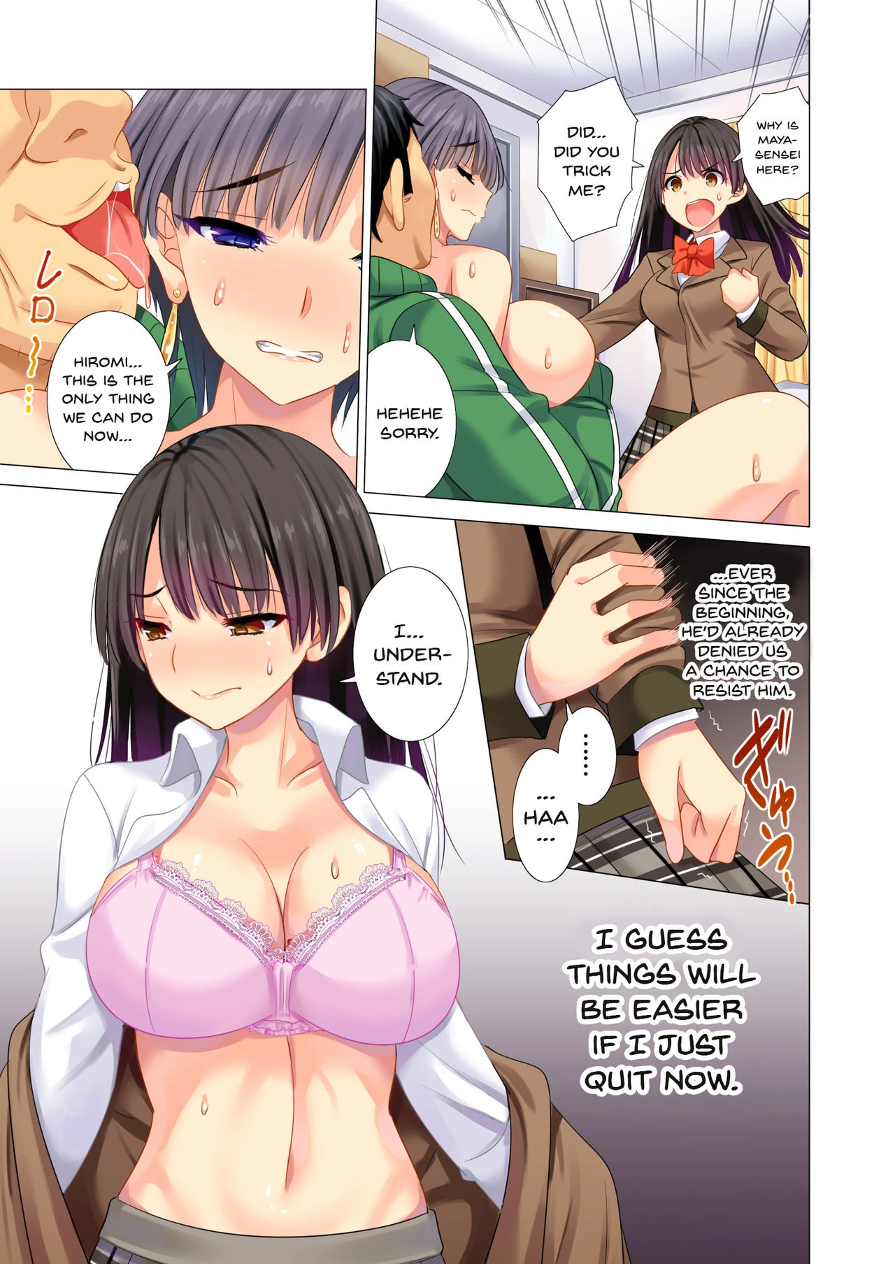 Taiiku Kyoushi ni Kegasareta Yuri no Hanazono porn comic picture 52