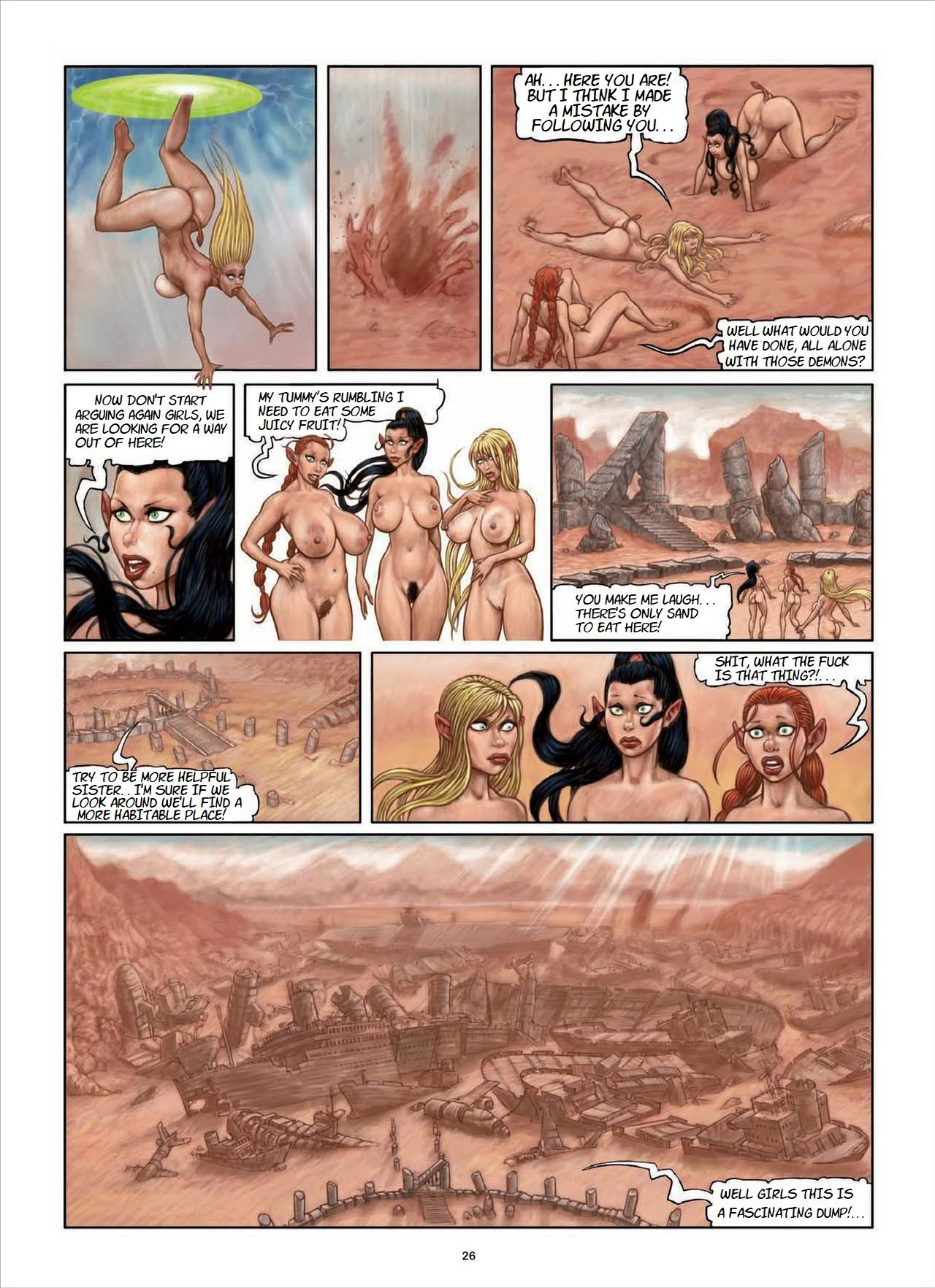 Tail of the Demons porn comic picture 27