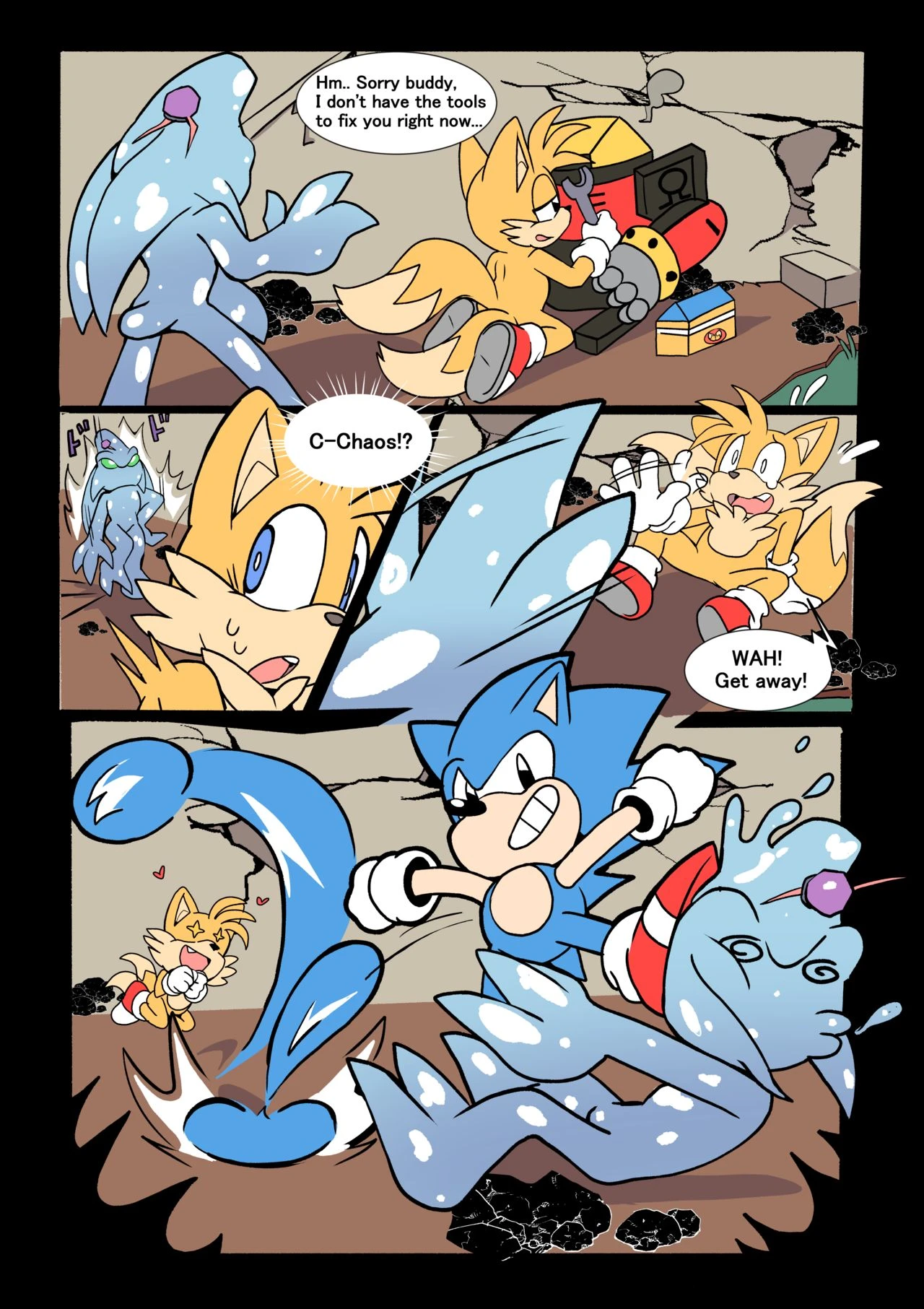 TAILS FORCES porn comic picture 2