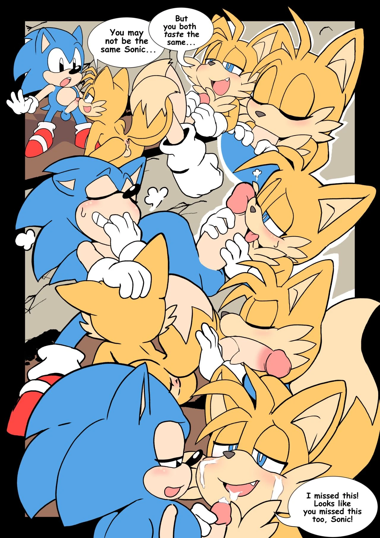 TAILS FORCES porn comic picture 4