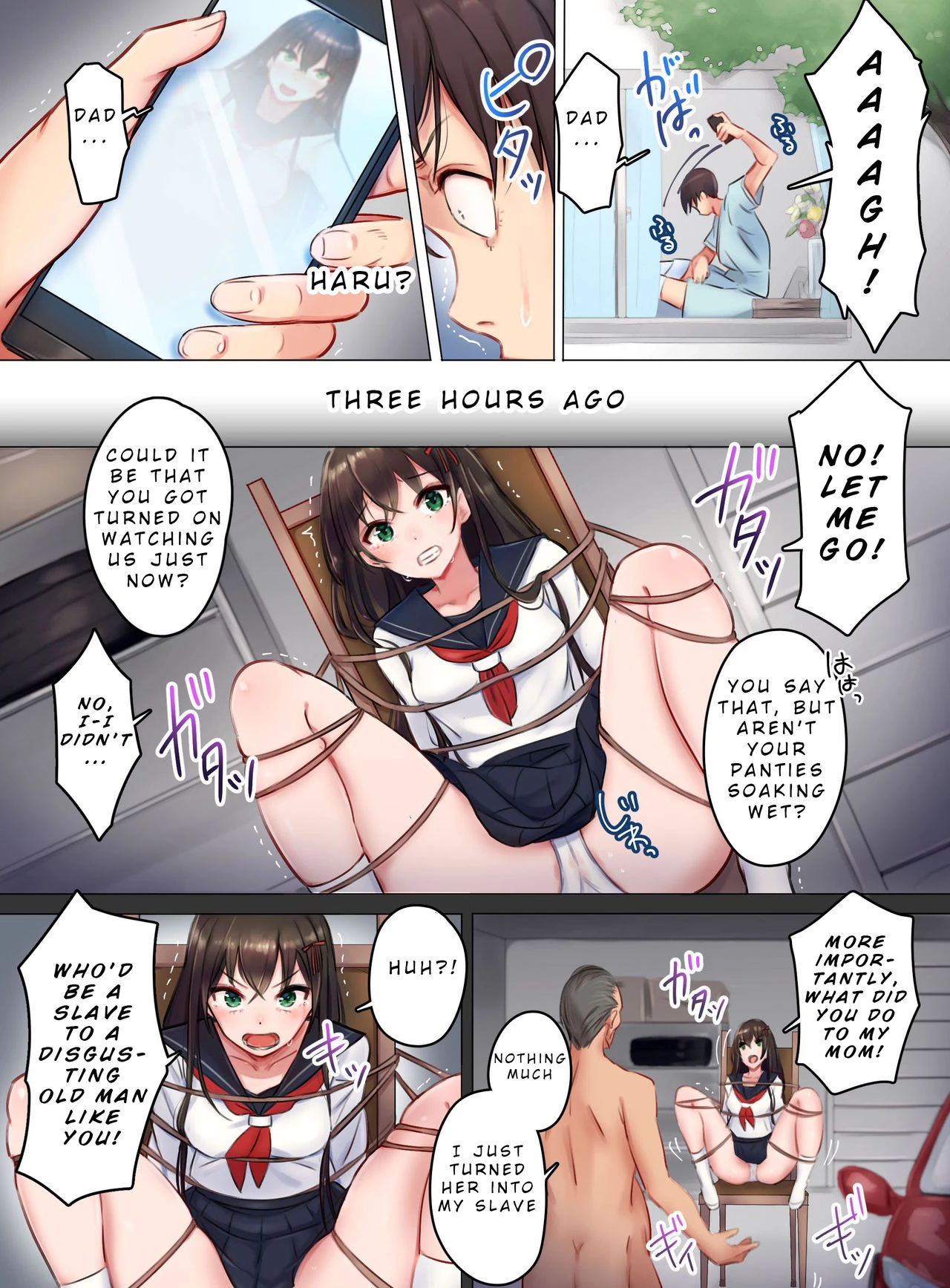 Tainou Yachin wa Karada Barai de ~Kichiku Ooya ni Netorareru Bijin Oyako~ porn comic picture 21