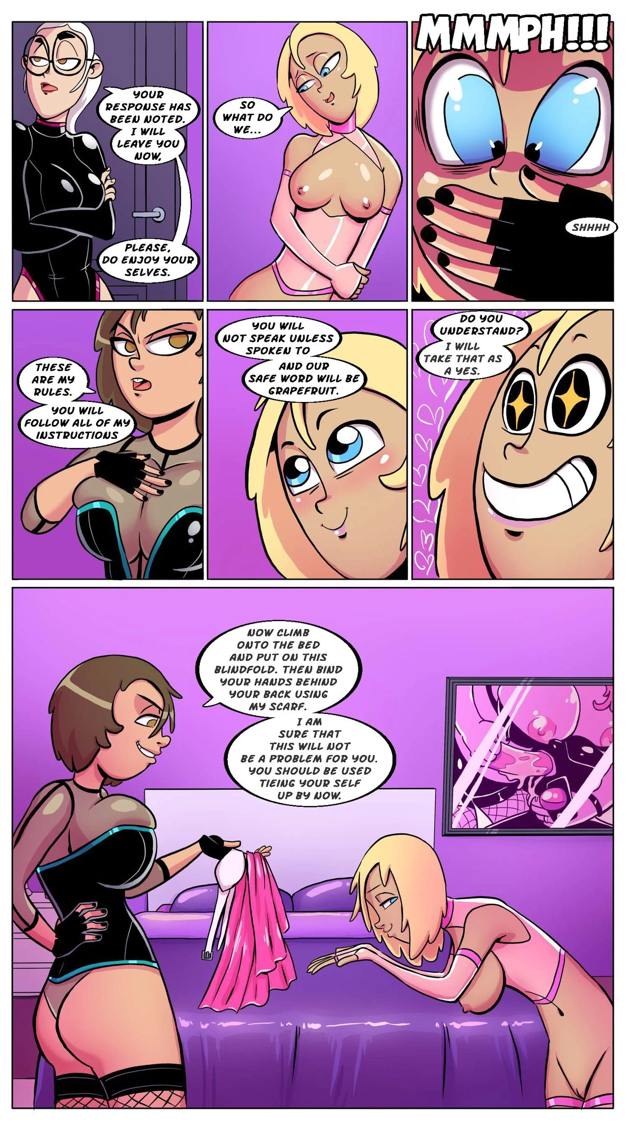 Taking Charge porn comic picture 4