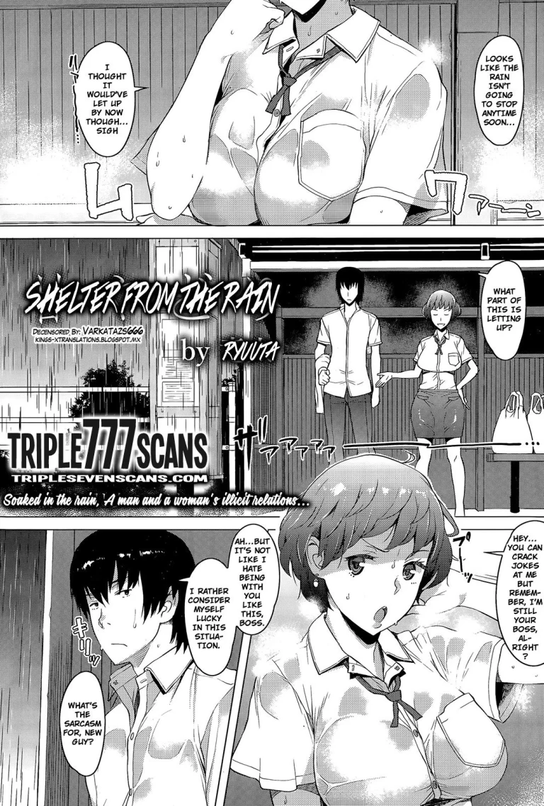 Taking Shelter from the Rain porn comic picture 1