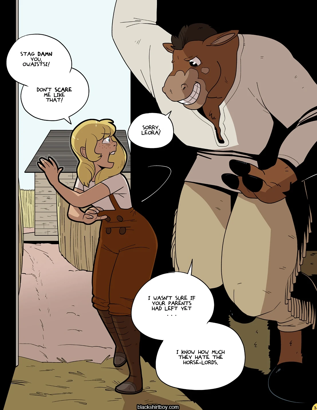 Tales From Dreamland - Love On The Plains porn comic picture 5