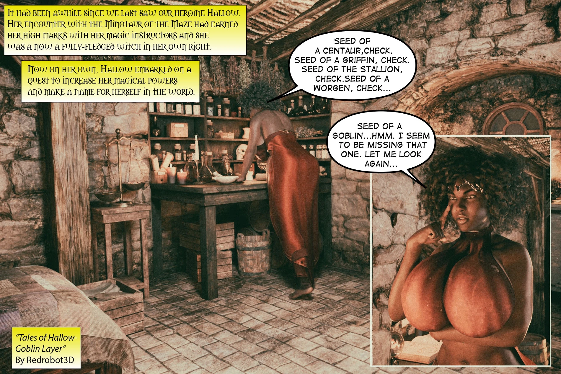 Tales of Hallow - Goblin Layer porn comic picture 2