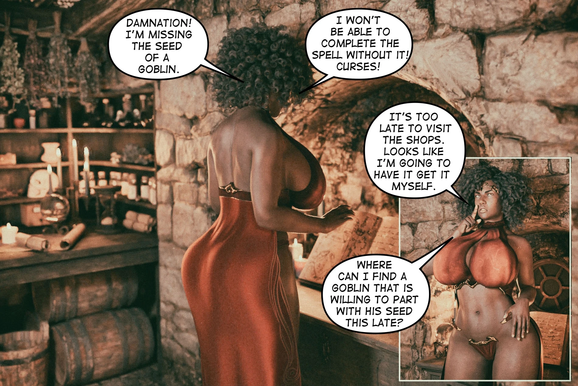 Tales of Hallow - Goblin Layer porn comic picture 3