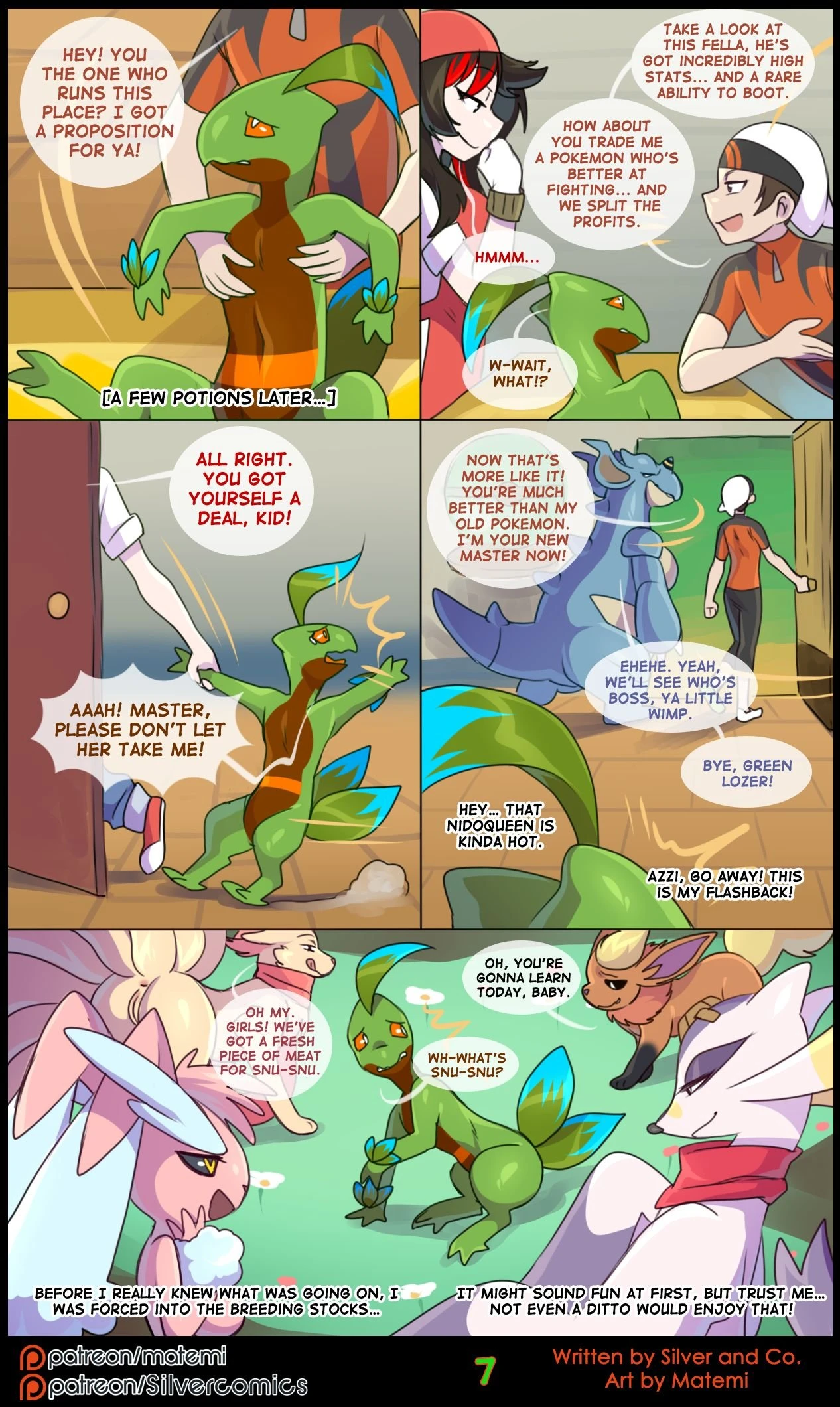 Tales Of Shamrock porn comic picture 8