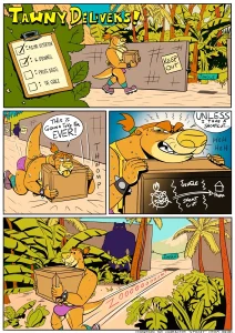 Tawny Delivers porn comic picture 1