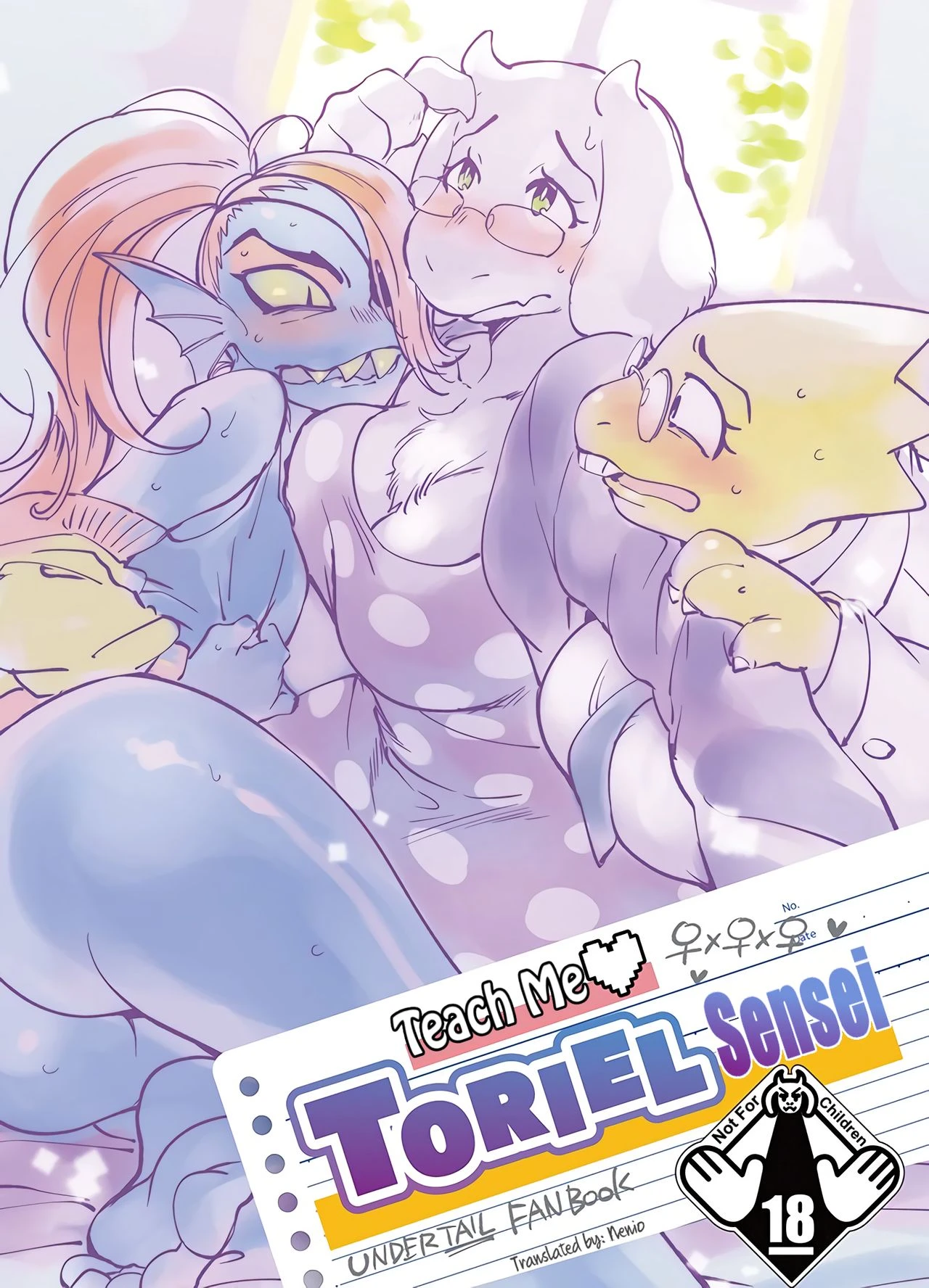 Teach Me TORIEL-sensei porn comic picture 1