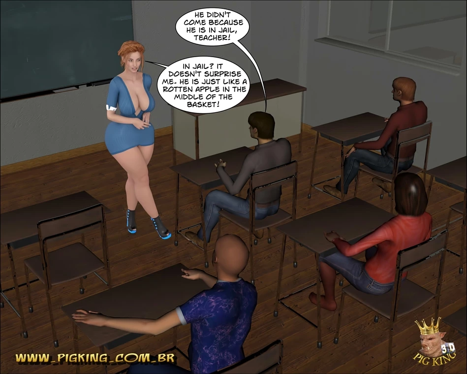 Teacher Dolores꧇ Learning a Lesson porn comic picture 4