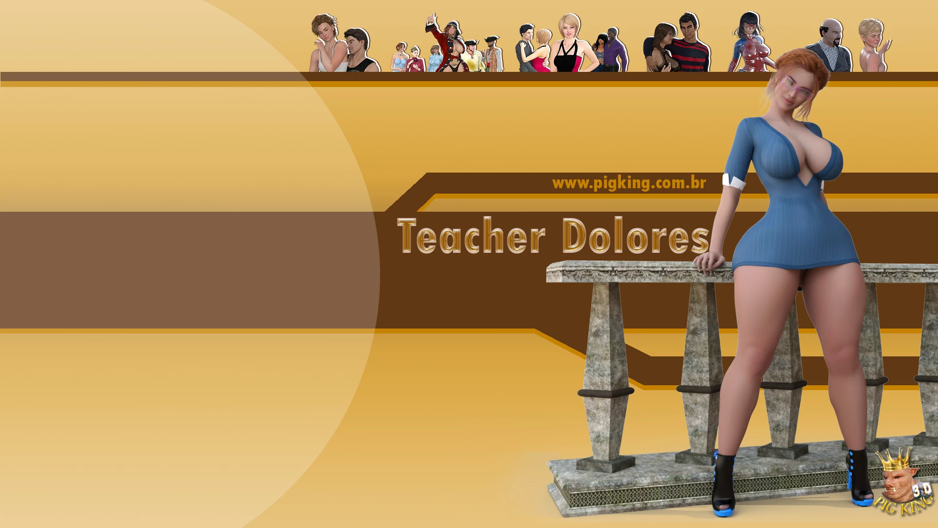 Teacher Dolores꧇ Learning a Lesson porn comic picture 46