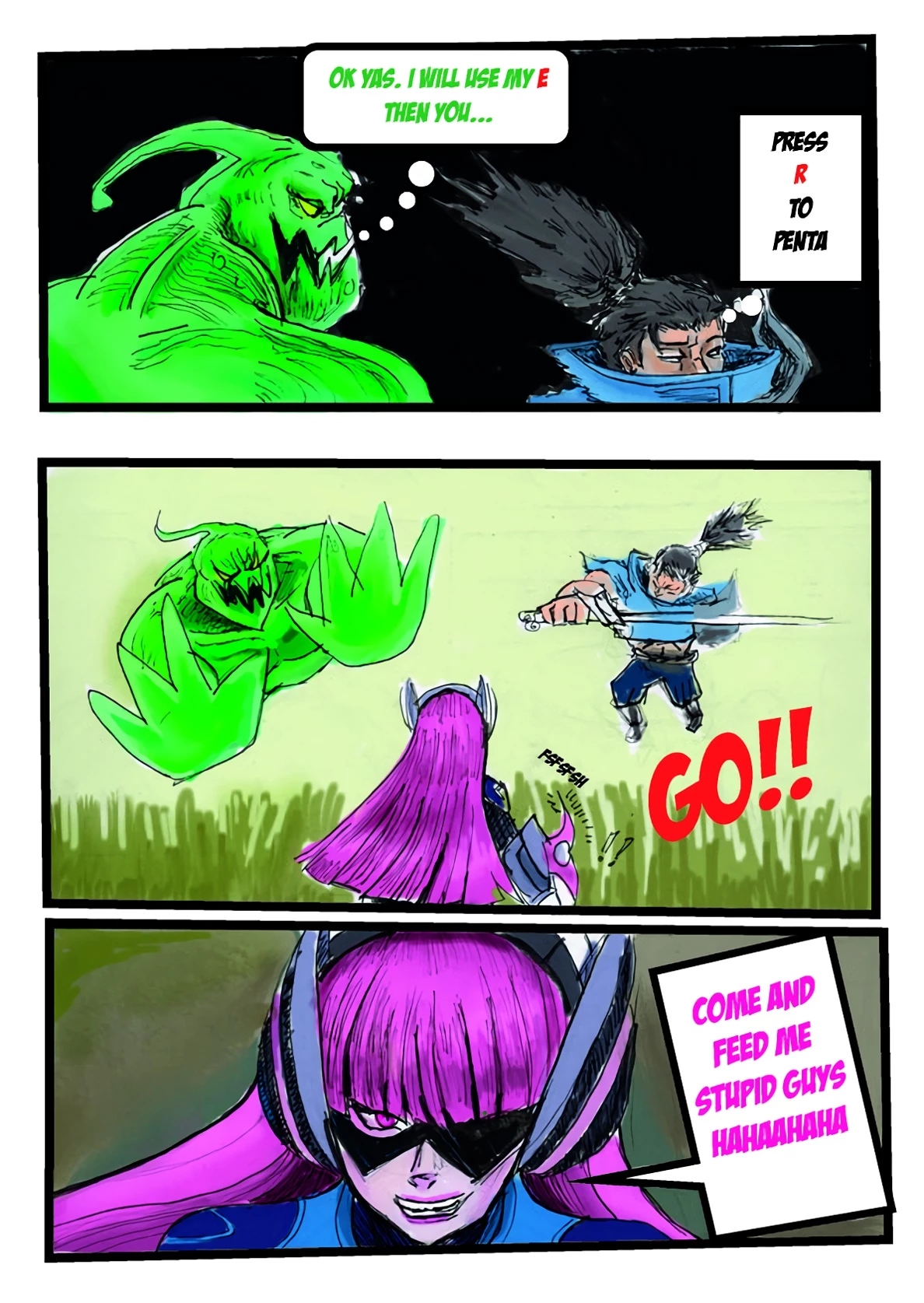 Teemo Oddisey porn comic picture 106